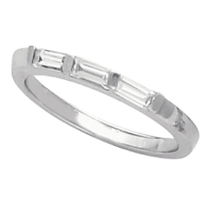 Straight Baguette Band, 0.35 Carat