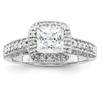 Engagement Diamond Semi-Mount