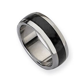 Carbon Fiber Men's Ring