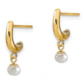 Dangling Pearl Earring