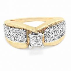 0.78 Carat Diamond Engement Ring
