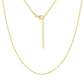 Paperclip Chain - Gold Plated