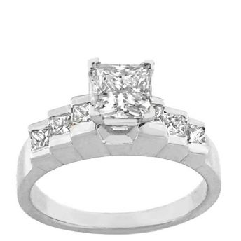 Diamond Engagement Ring. 1.42 Carat