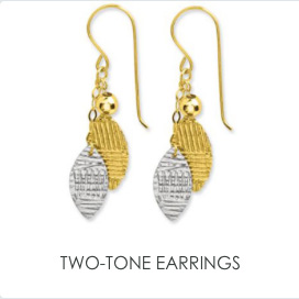 Two tone Earrings
