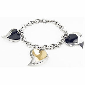 Heart Charms Bracelet