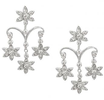 1 1/2  Carat Diamond Earrings