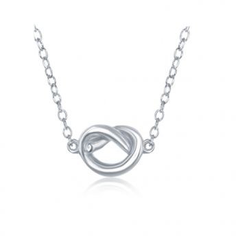 Small Love Knot Necklace