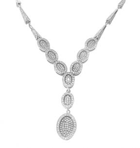 Fancy CZ Necklace