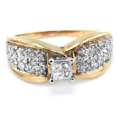 0.78 Carat Diamond Engement Ring