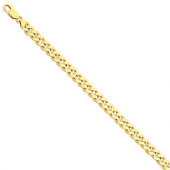 Solid Link Gold Bracelet