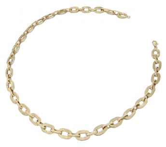 Fancy Gold Link Necklace
