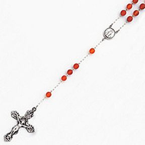 Carnelian Beads Rosary