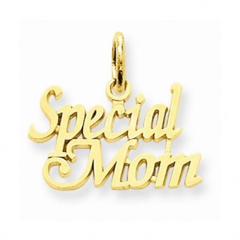 Special Mom Gold Charm