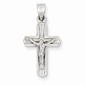 Reversible Crucifix Cross Pendant