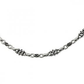 Primal Sterling Silver Necklace