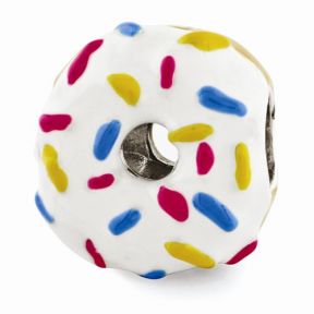 Donut with Sprinkles Bead