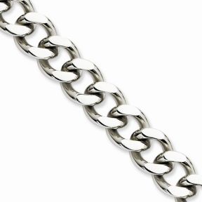 Stainless Steel 13.75mm Curb Chain