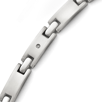 Titanium Bracelet with Diamond