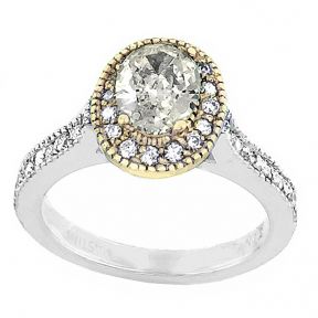 Oval Diamond Ring-1.44 Carat