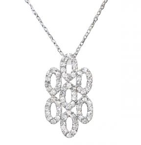 Diamonds Pendant. 1/2 Carat