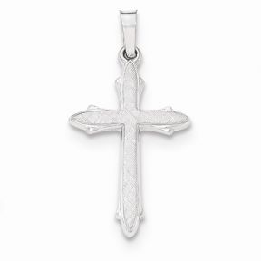 White Gold Cross Pendant